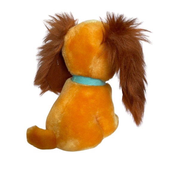 Deadstock Lady And The Tramp Vintage Disney Movie Tag Attached Plush Lady Dog - Picture 7 of 14